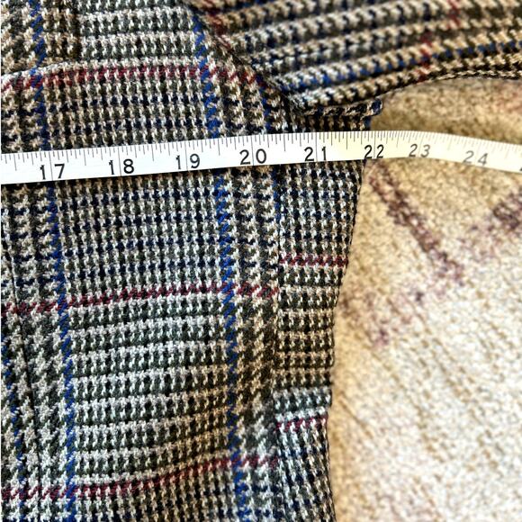 VTG SMITH'S BERMUDA Alexanders of Scotland 100% Lambswool Tweed Plaid Blazer - Picture 11 of 16